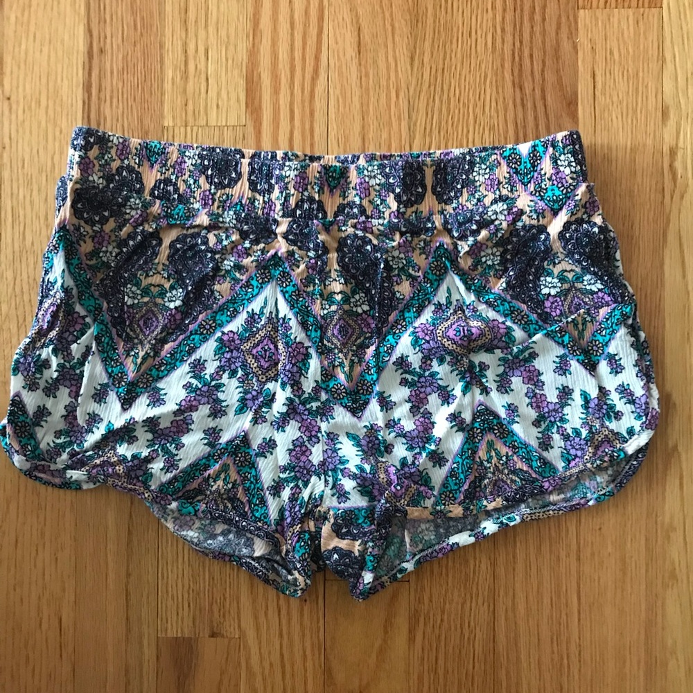 High rise shorts